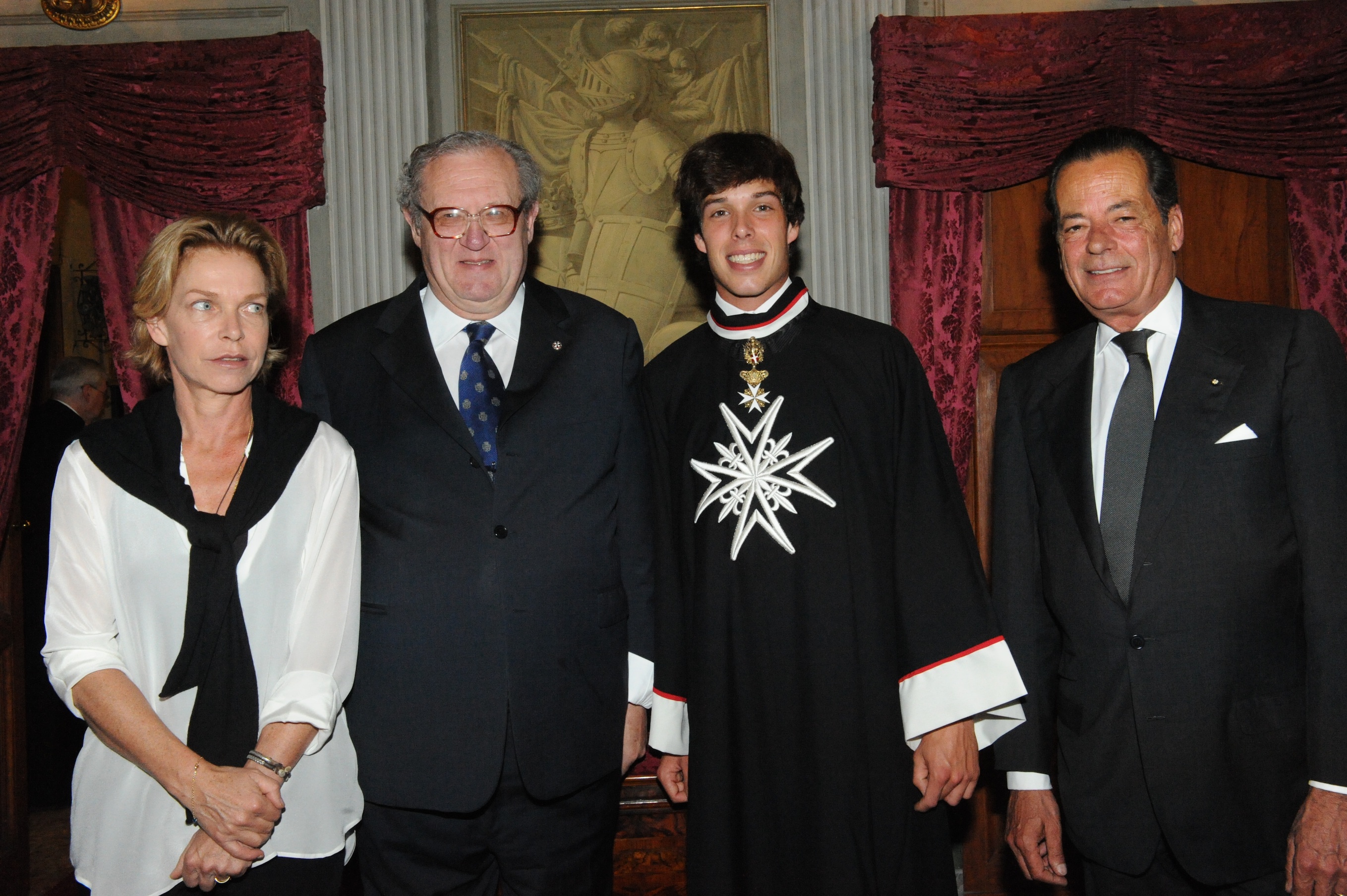 Investiture of H.S.H. Erbprinz Maximiliano Hugo as a Knight of Honor and  Devotion son of H.H. & H.I.R.H. The Ambassador Prince Hugo and Princess  Sophie by H.M.E.H. The Prince and Grand Master |